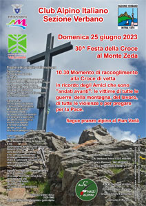 CAI Verbano - 30^ Festa della Croce al Monte Zeda
